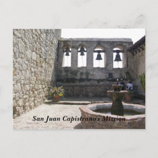 Cartão Postal Missão de San Juan Capistrano