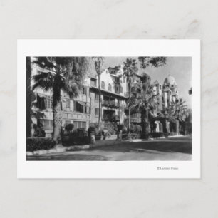 Cartão Postal Missão no Exterior de Riverside, CA Fotografia