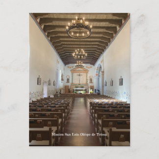 Cartão Postal Missão San Luis Obispo de Tolosa, Cor