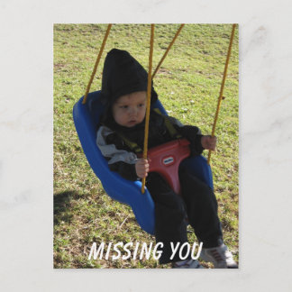 Cartão Postal Missing You Postcard