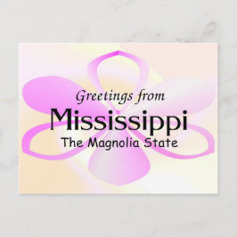 Cartão Postal Mississippi