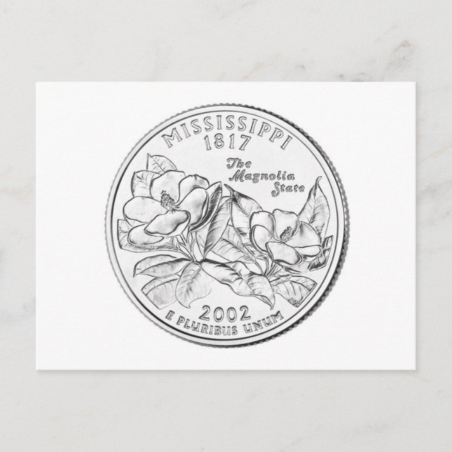 Cartão Postal Mississippi (Frente)
