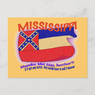 Cartão Postal Mississippi