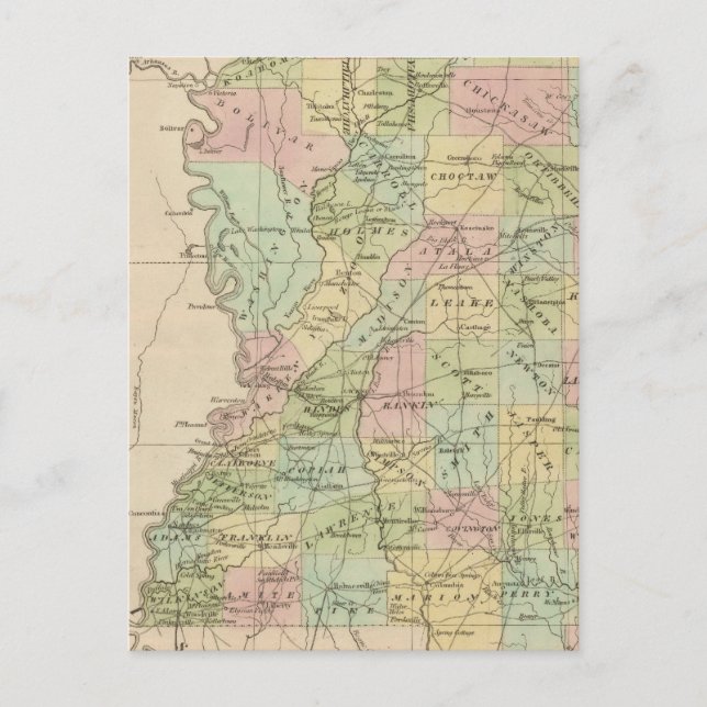 Cartão Postal Mississippi 3 (Frente)