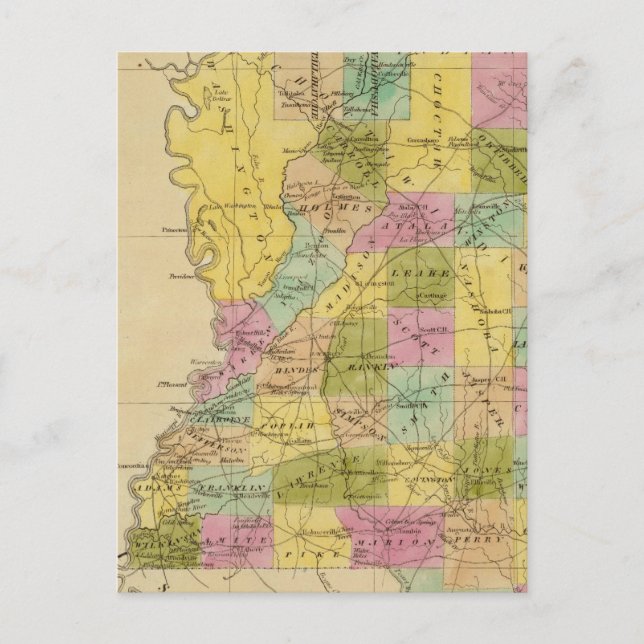 Cartão Postal Mississippi 4 (Frente)