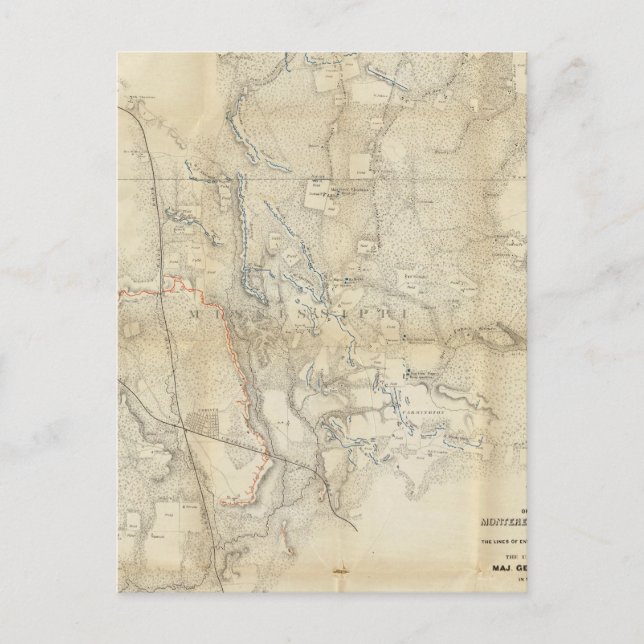 Cartão Postal Mississippi 8 (Frente)