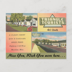 Cartão Postal Mississippi, Triângulo Turistas, Meridian