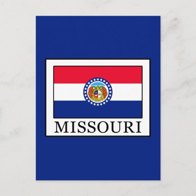 Cartão Postal Missouri (Frente)