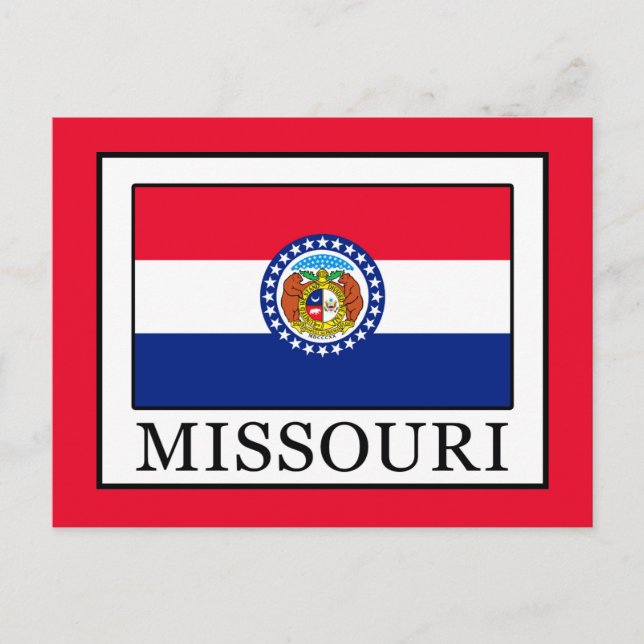 Cartão Postal Missouri (Frente)