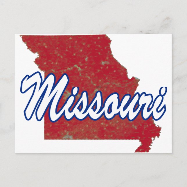 Cartão Postal Missouri (Frente)