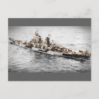 Cartão Postal Missouri no mar