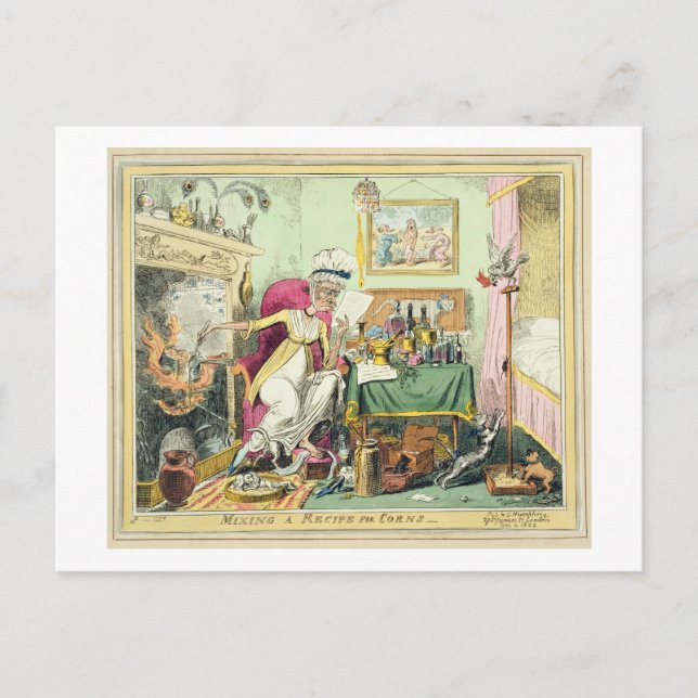 Cartão Postal Misturando uma receita para grãos, publicada por (Frente)