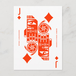 Cartão Postal Mito Mammon Valete de Diamantes