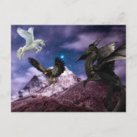 Mitologia Dragão Grifo Unicórnio Pégaso
