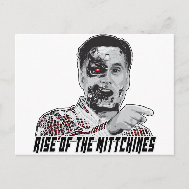 Cartão Postal Mitt Happens (Frente)