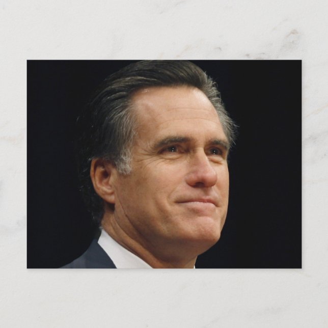 Cartão Postal Mitt Romney (Frente)