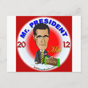 Cartão Postal Mitt Romney