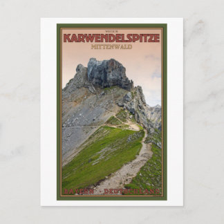 Cartão Postal Mittenwald - Karwendelberg