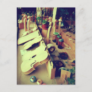 Cartão Postal Mittenwald Violin Makers