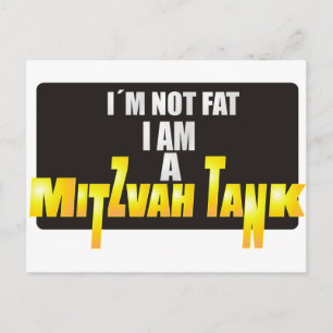 Cartão Postal Mitzvah Tank
