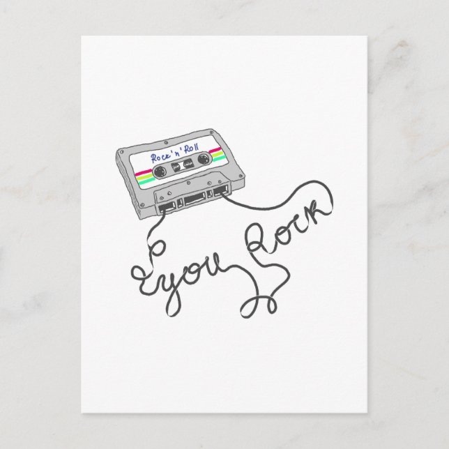 Cartão Postal Mixtape - Você arranha (Frente)