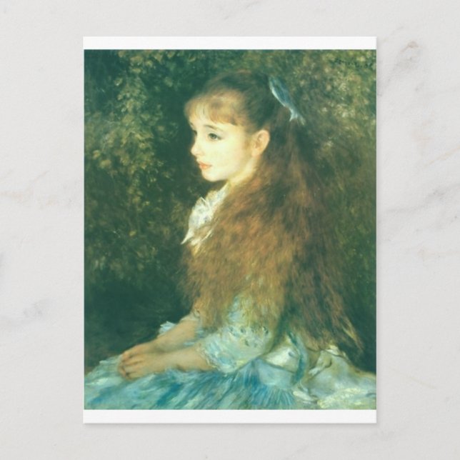 Cartão Postal Mlle_Irene_Cahen_Anvers (Frente)