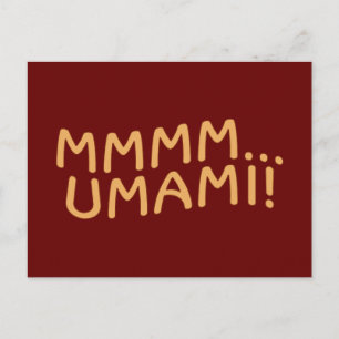 Cartão Postal Mmmm Umami