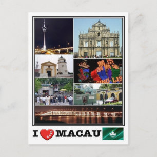 Cartão Postal MO Macau -