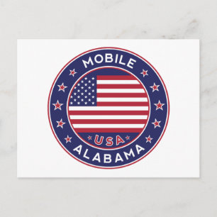 Cartão Postal Mobile, Alabama