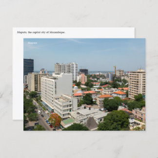 Cartão postal Moçambique
