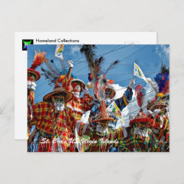 Cartão Postal Mocko Jumbies USVI