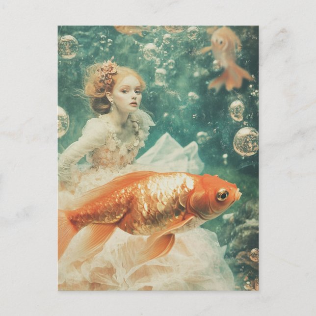 Cartão Postal Moda e Peixe-espinho (Frente)