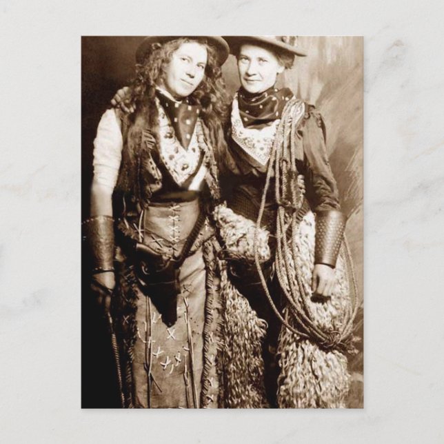 Cartão Postal Moda Ocidental de Alta (Frente)