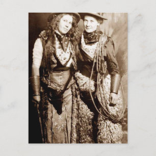 Cartão Postal Moda Ocidental HIgh