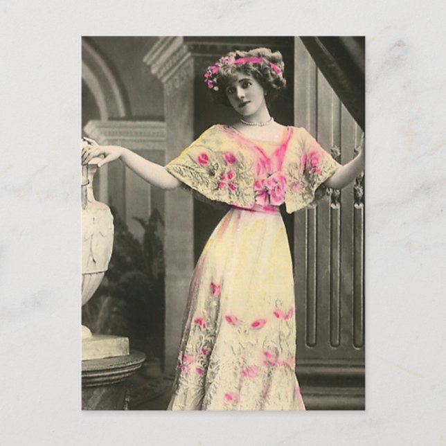 Cartão Postal Modas de Primavera de 1905 (Frente)