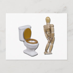 Cartão Postal ModelInNeedNextToToilet121611