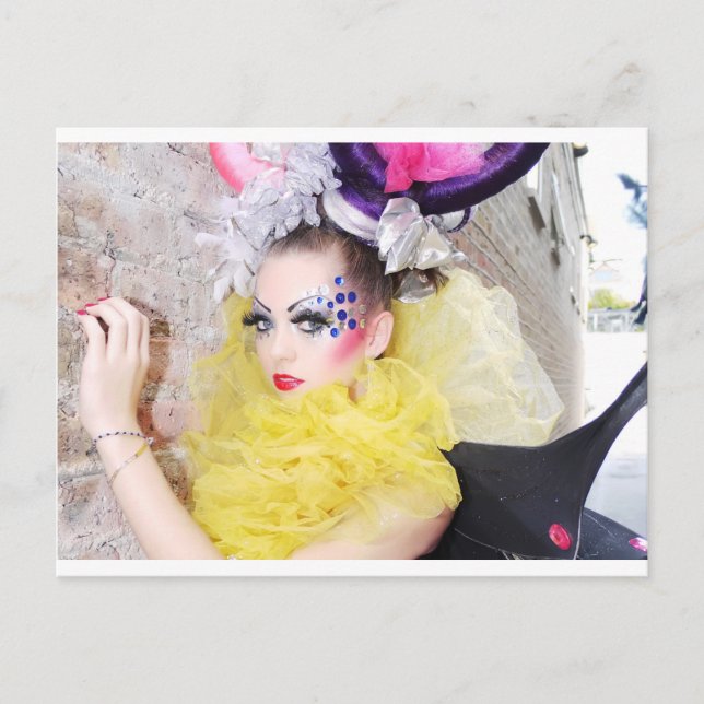 Cartão Postal Modelo (Frente)