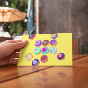 Cartão Postal Modelo de cartão-postal Balls & Bubbles № 27