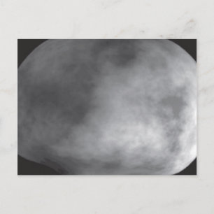 Cartão Postal Modelo de computador do Asteroid Vesta