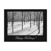 Cartão postal modelo de Feriados Felizes