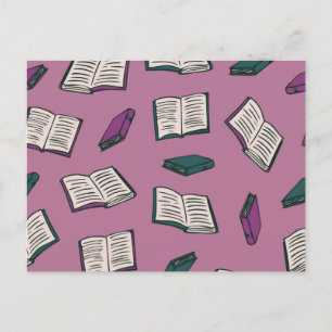 Cartão Postal Modelo de livro