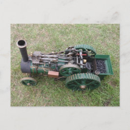 Cartão Postal Modelo de Motor de Tração