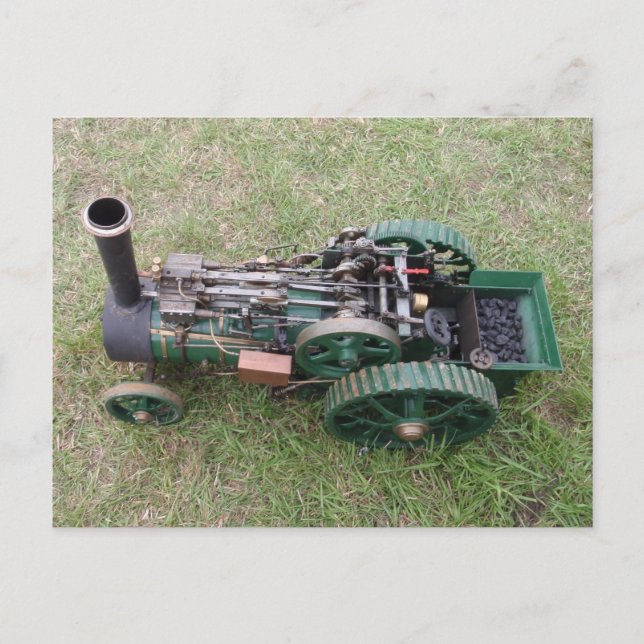 Cartão Postal Modelo de Motor de Tração (Frente)