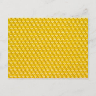 Cartão Postal Modelo de presentes de fundo em Honeycomb