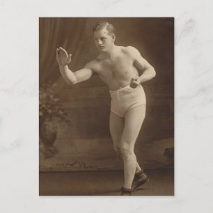 Cartão Postal Modelo de roupa interior vitoriana