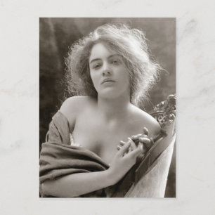 Cartão Postal Modelo dos artistas, 1900