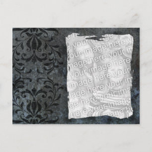 Cartão Postal Modelo escura elegante