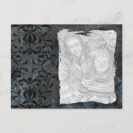 Cartão Postal Modelo escura elegante