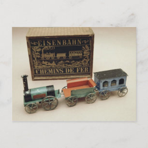 Cartão Postal Modelo ferroviário, c.1870