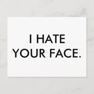 Cartão postal Modelo horizontal